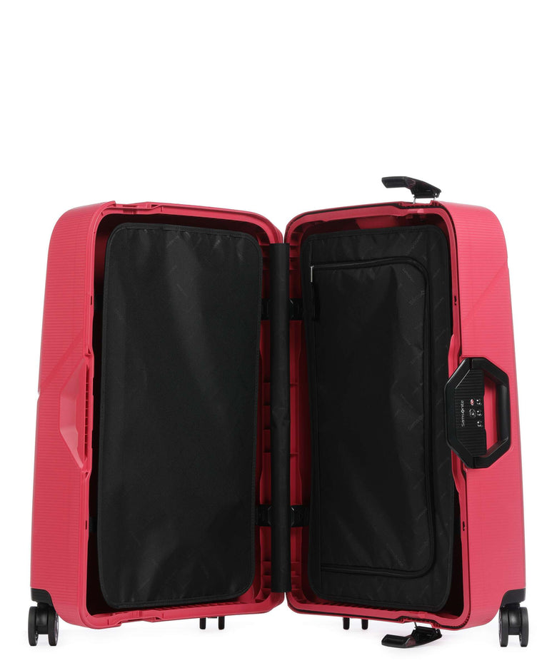 Samsonite Magnum Eco Spinner (4 wheels) geranium red