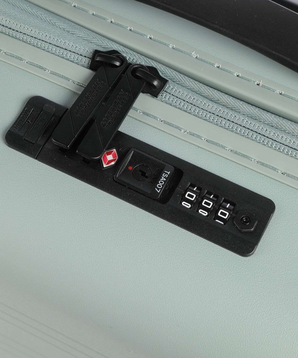 American Tourister Novastream Spinner (4 wheels) nomad green