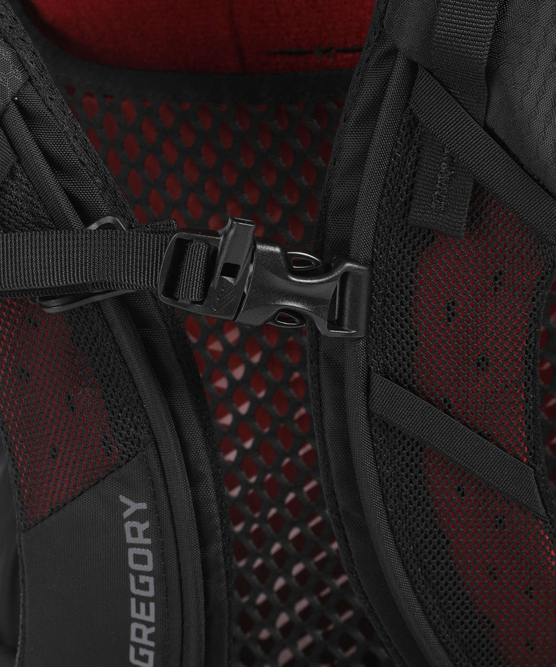 Gregory Zulu 40 RC MD/LG Hiking backpack volcanic black