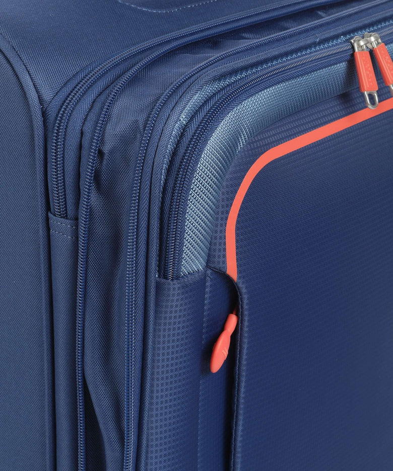 American Tourister Pulsonic Spinner (4 wheels) combat navy