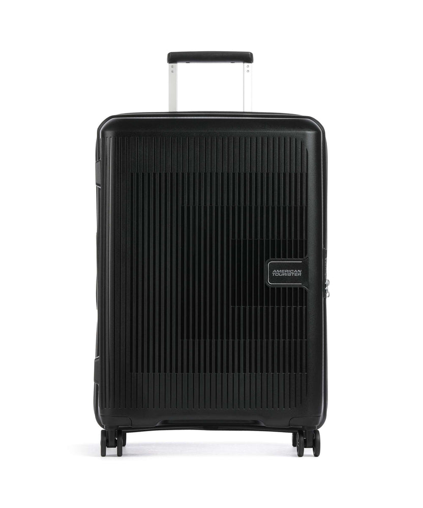 American Tourister Aerostep Spinner (4 wheels) black