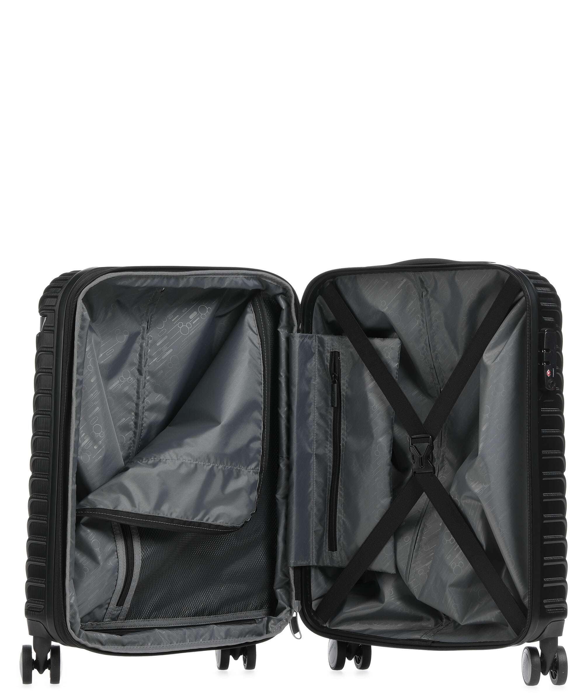 American Tourister Mickey Clouds Spinner (4 wheels) mickey true black