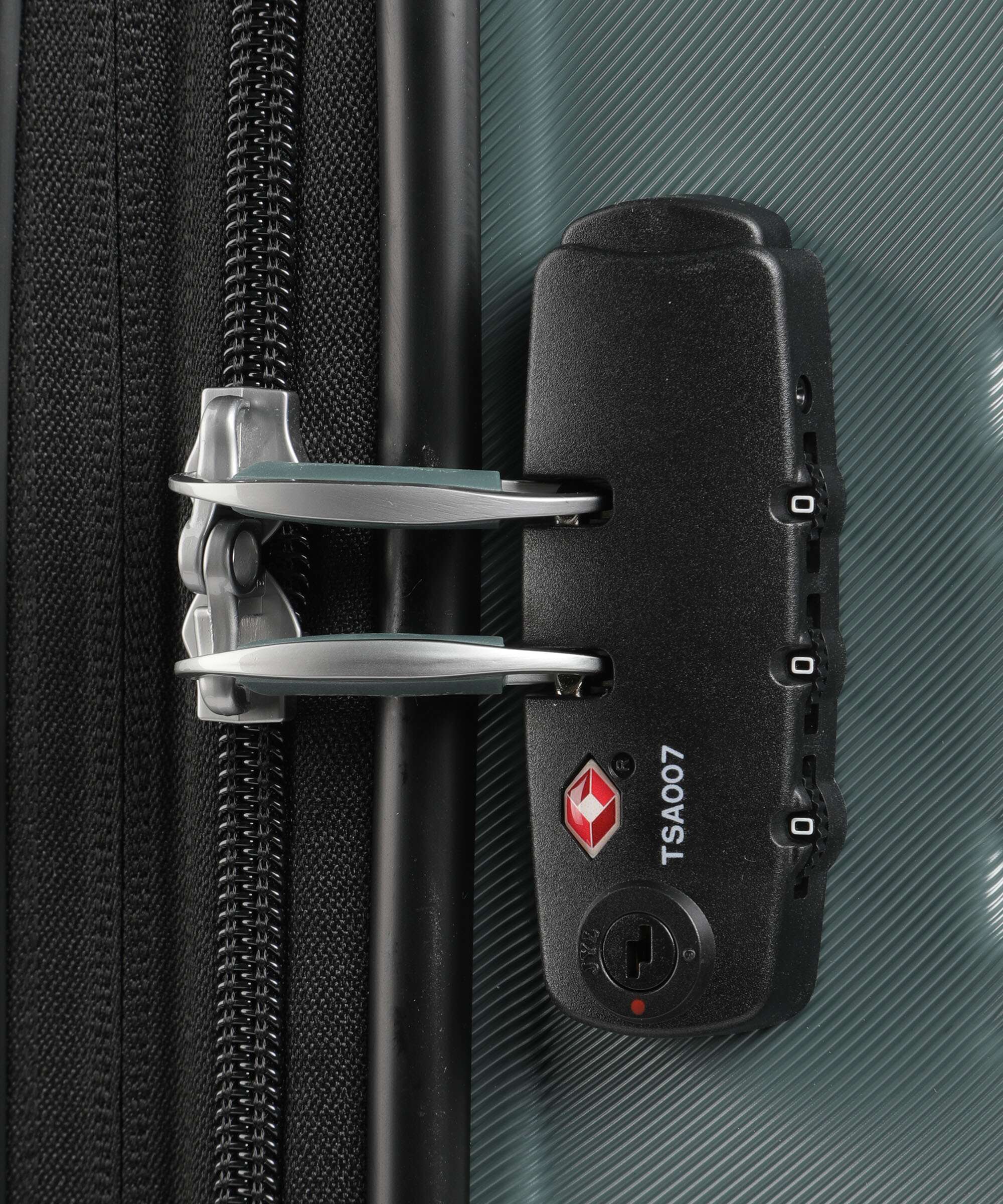 American Tourister Flashline Spinner (4 wheels) dark forest