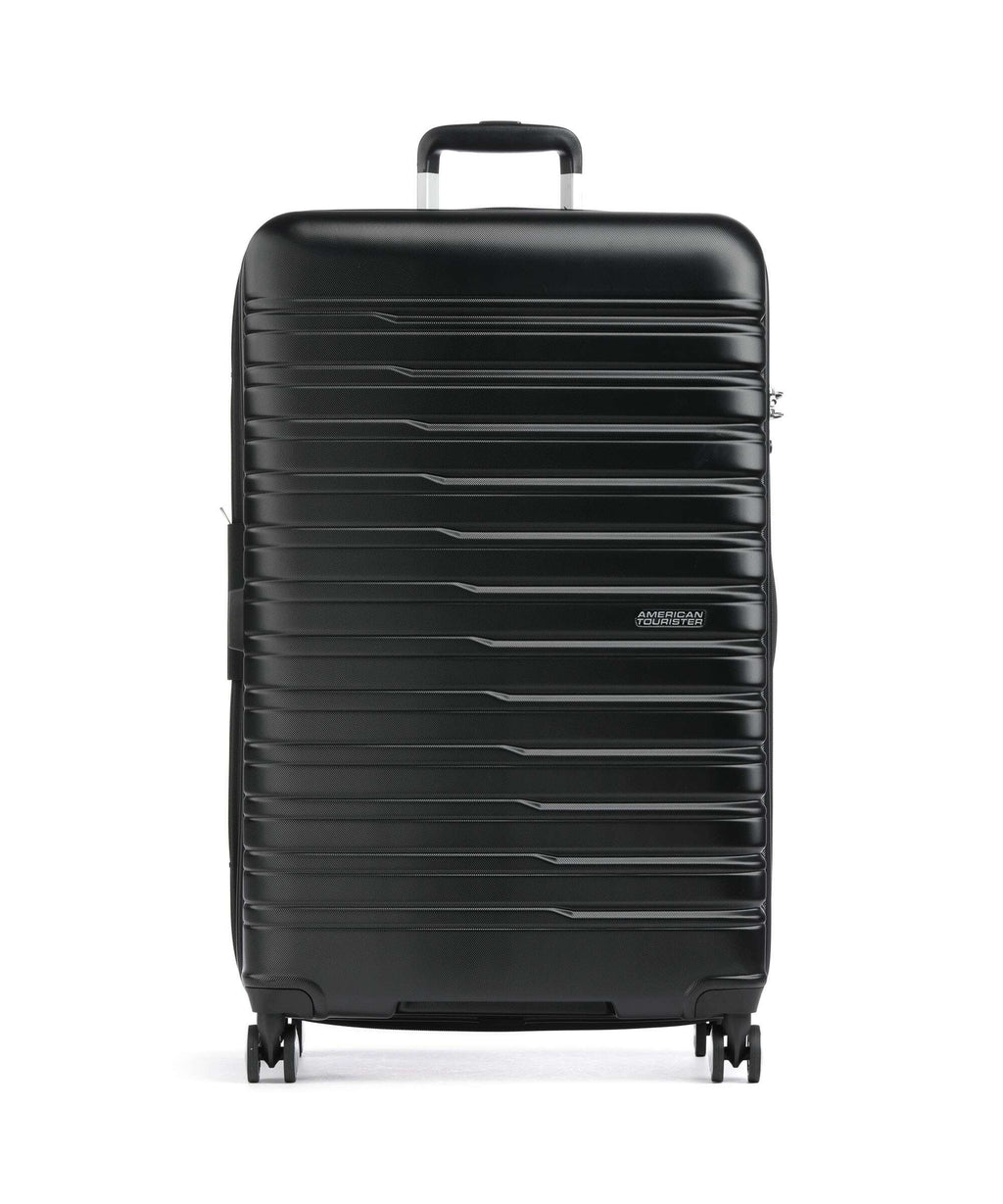 American Tourister Flashline Spinner (4 wheels) shadow black