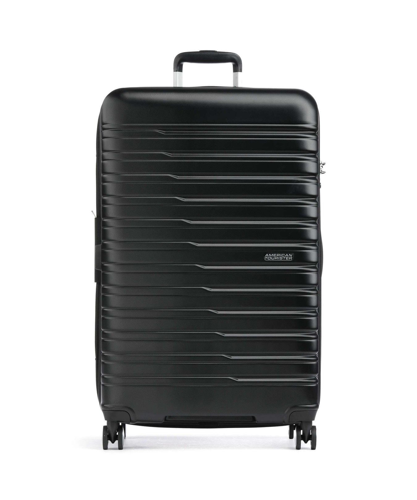 American Tourister Flashline Spinner (4 wheels) shadow black
