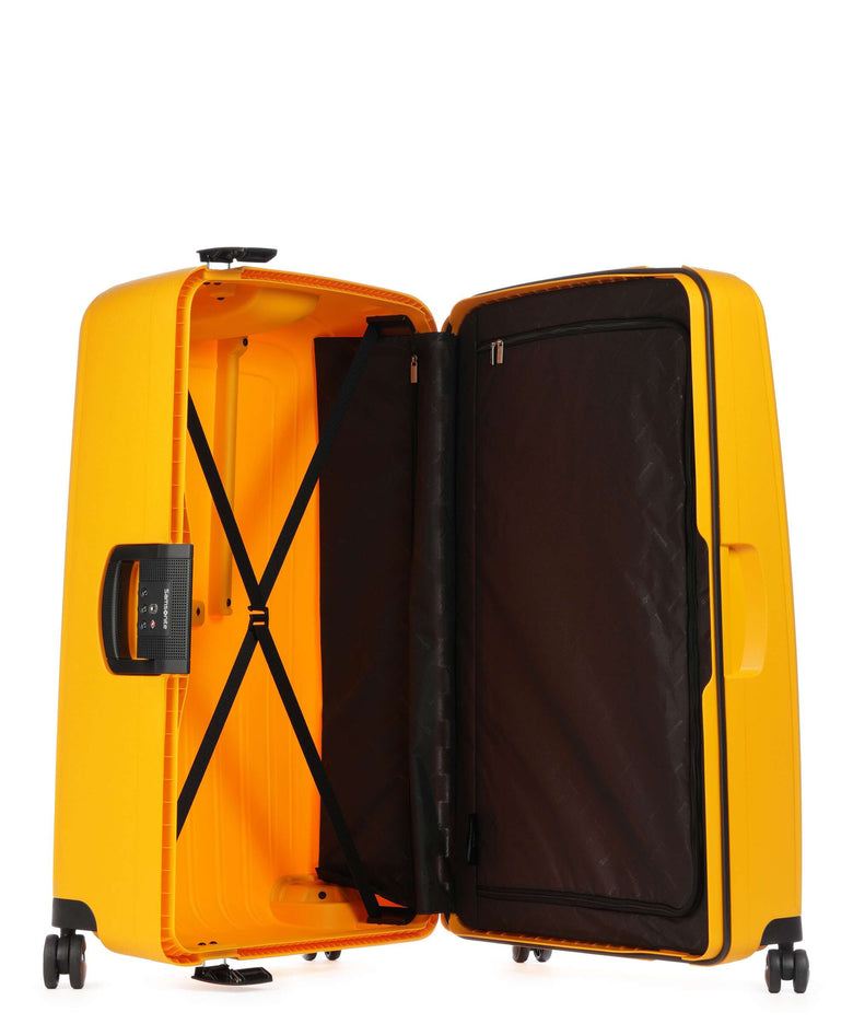Samsonite S'Cure Spinner (4 wheels) honey yellow