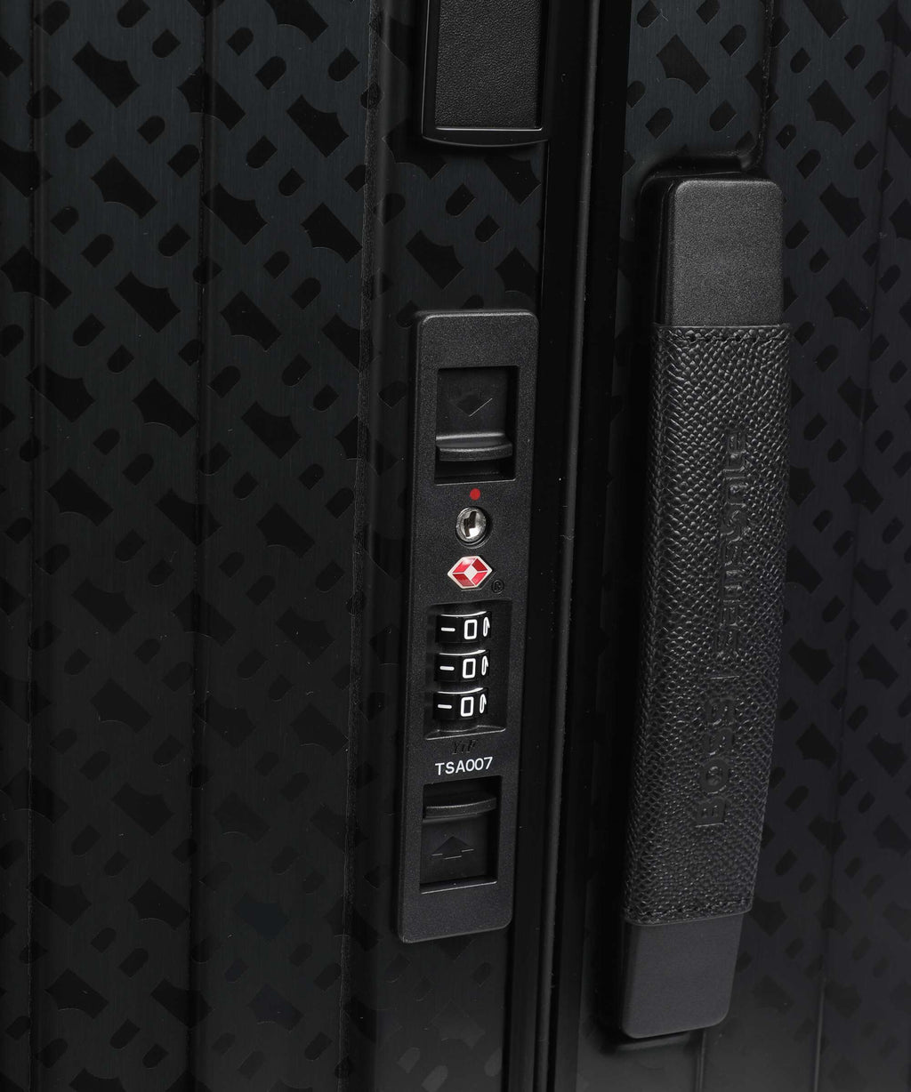 Samsonite Lite-Box Alu / Boss Spinner (4 wheels) graphite monogram