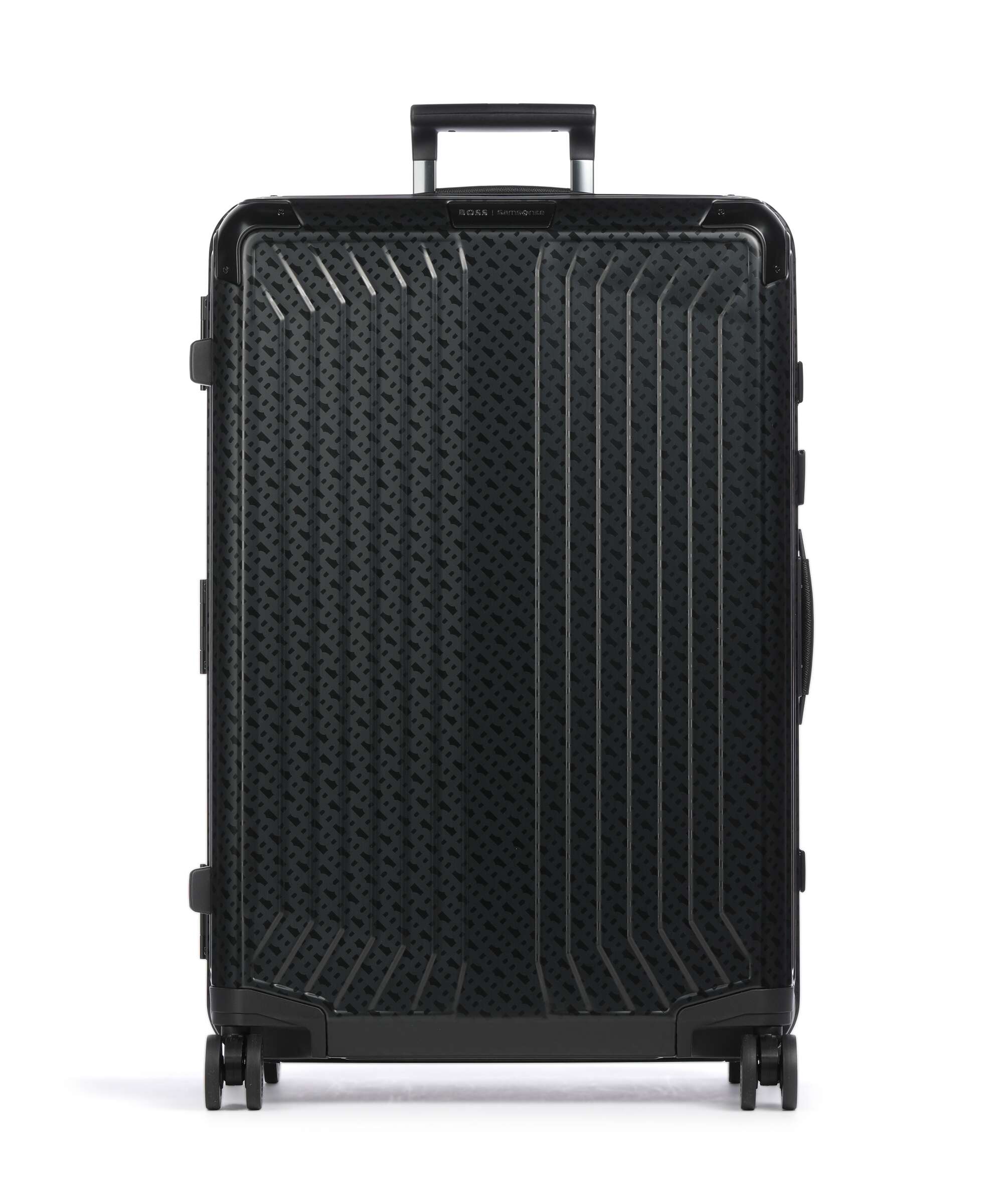Samsonite Lite-Box Alu Boss Edition Spinner (4 wheels) graphite monogram