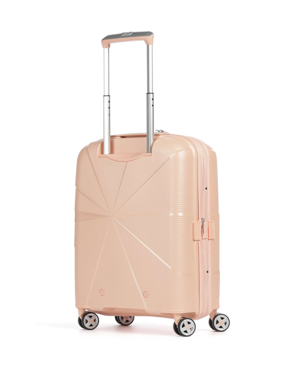 American Tourister Starvibe Spinner (4 wheels) metallic peach