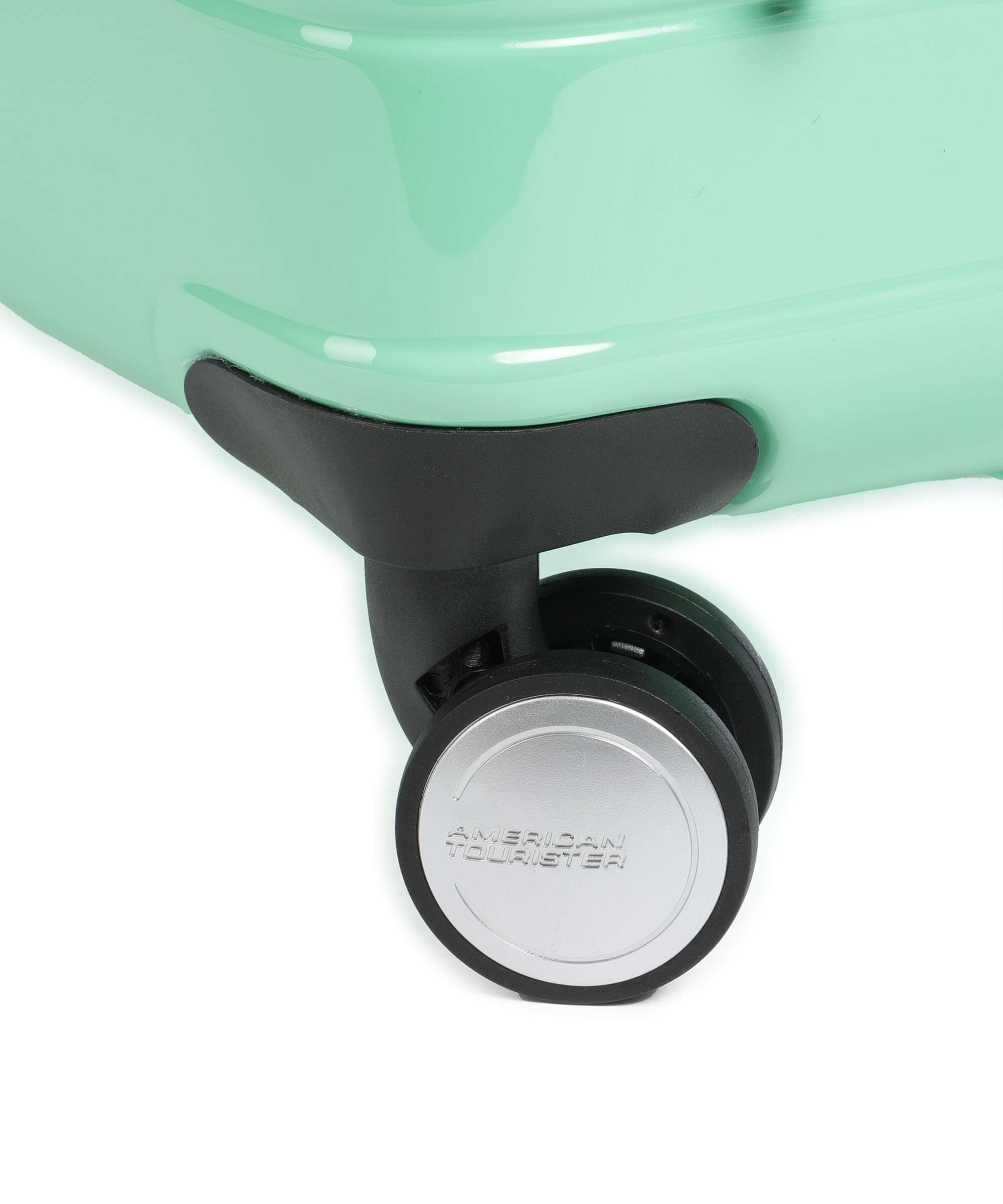 American Tourister Flashline Pop Spinner (4 wheels) light green