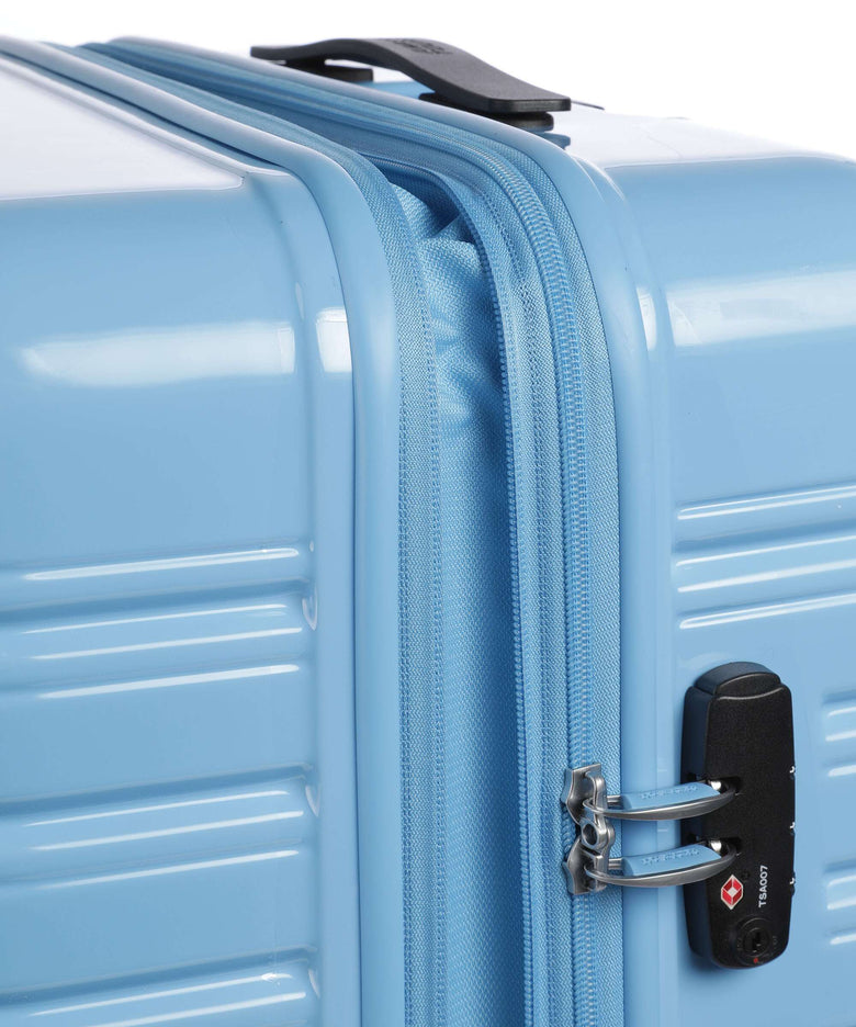 American Tourister Flashline Pop Spinner (4 wheels) cloudy blue