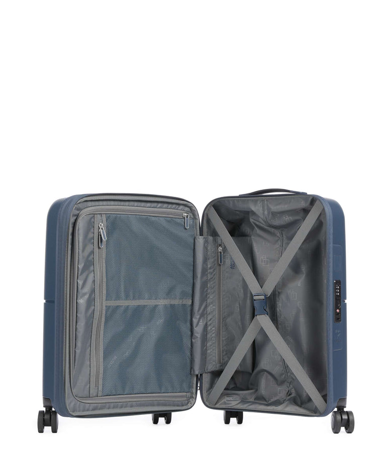 American Tourister Dashpop Spinner (4 wheels) midnight blue
