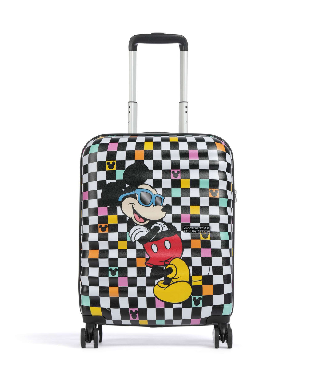 American Tourister Wavebreaker Disney Spinner (4 wheels) mickey check