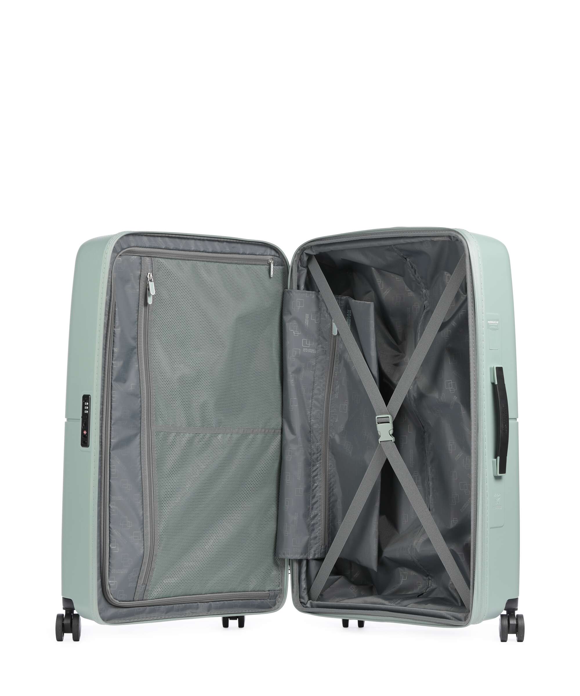 American Tourister Dashpop Spinner (4 wheels) iceberg green