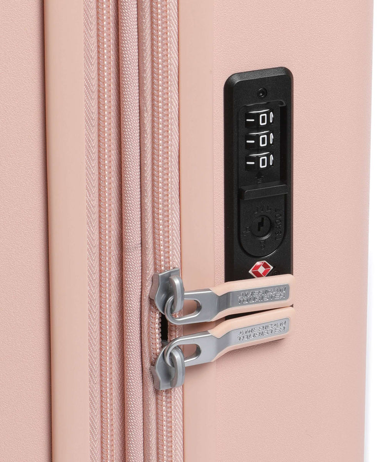 American Tourister Dynabelt Spinner (4 wheels) sandy rose