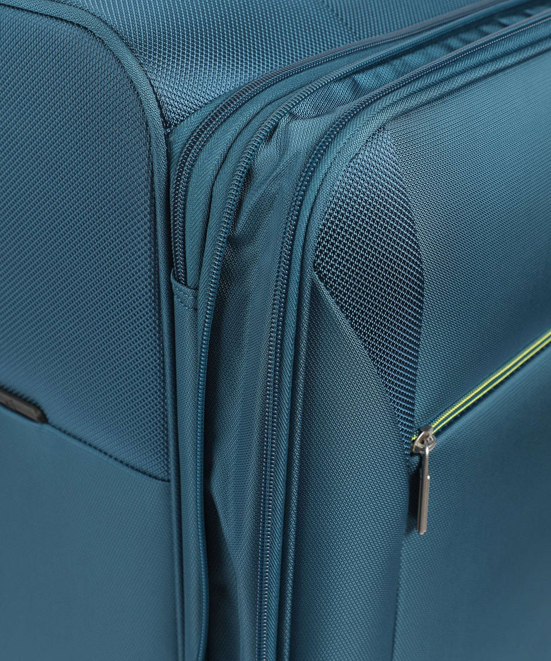 Samsonite Base Breeze Spinner (4 wheels) petrol blue