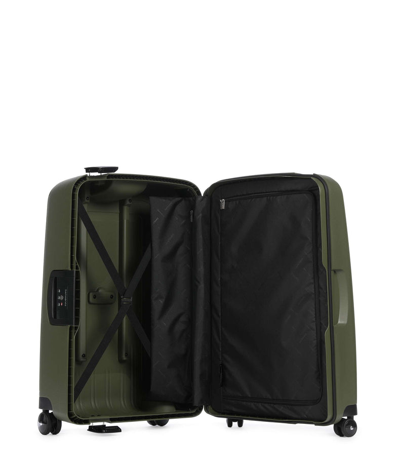 Samsonite S'Cure Spinner (4 wheels) olive