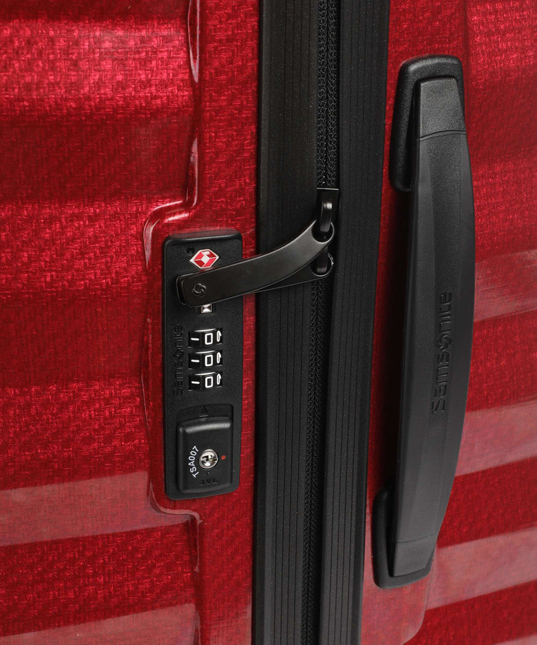 Samsonite Lite-Shock Spinner (4 wheels) hyacinth red