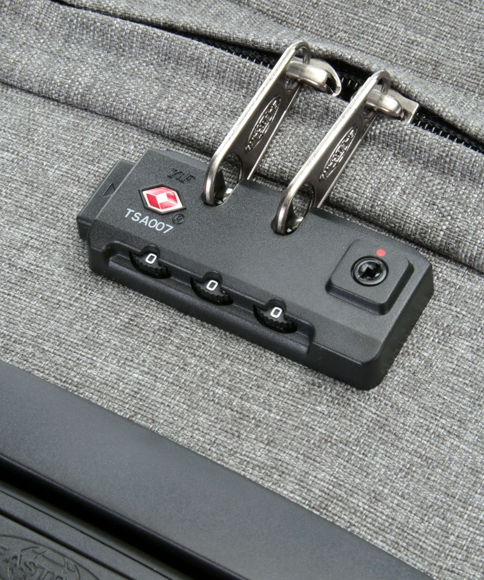 Eastpak Tranverz L Travel bag with wheels hellgrau