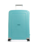 Samsonite S'Cure Spinner (4 wheels) aqua blue