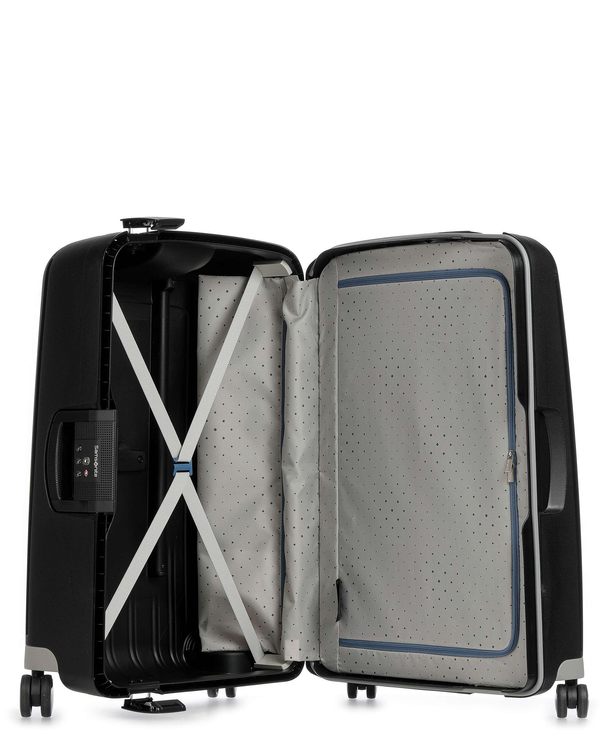 Samsonite S'Cure Spinner (4 wheels) black