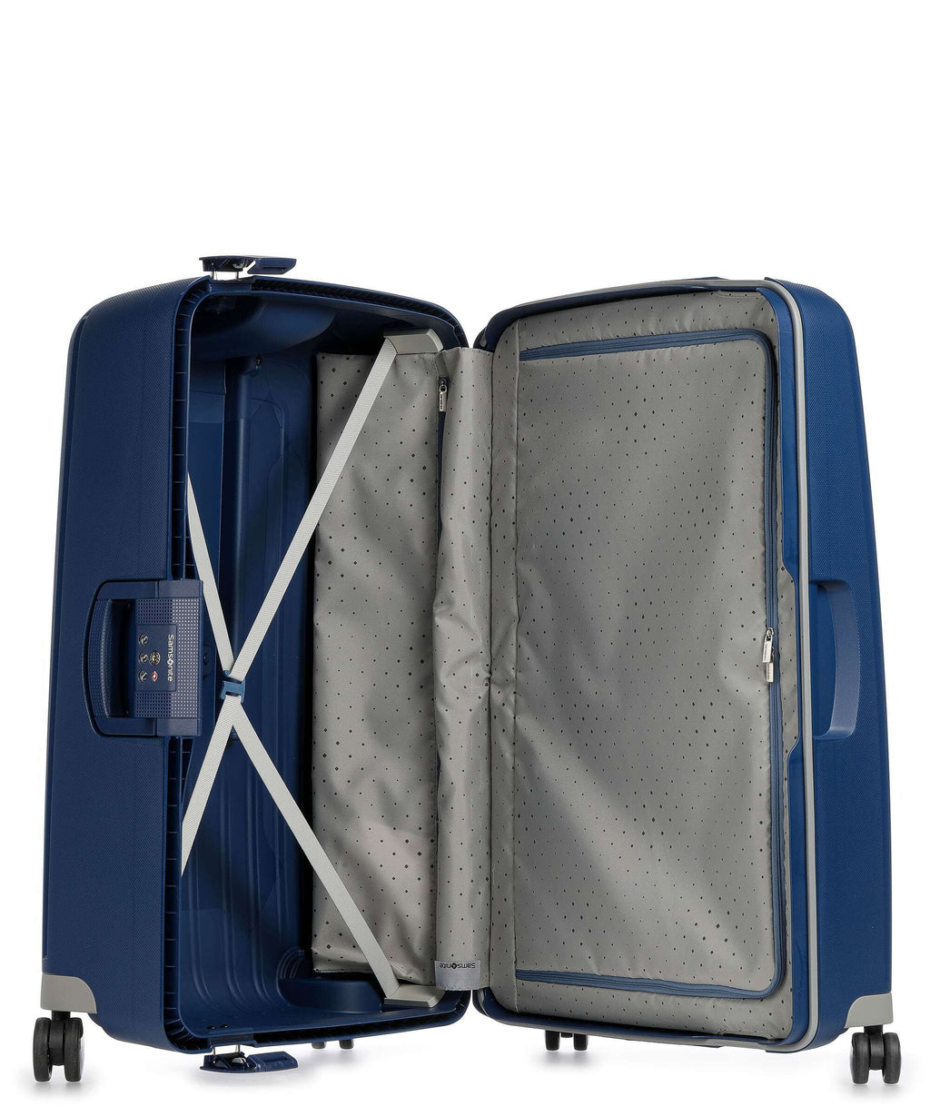 Samsonite S'Cure Spinner (4 wheels) dark blue