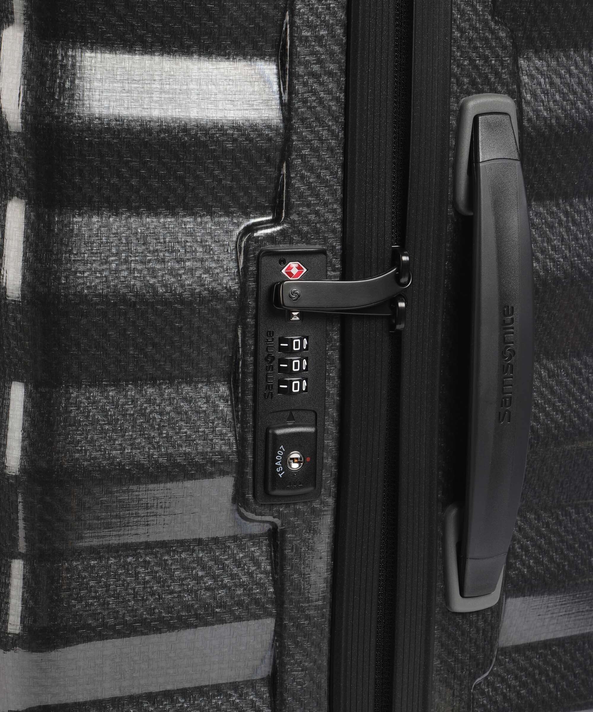 Samsonite Lite-Shock Spinner (4 wheels) black
