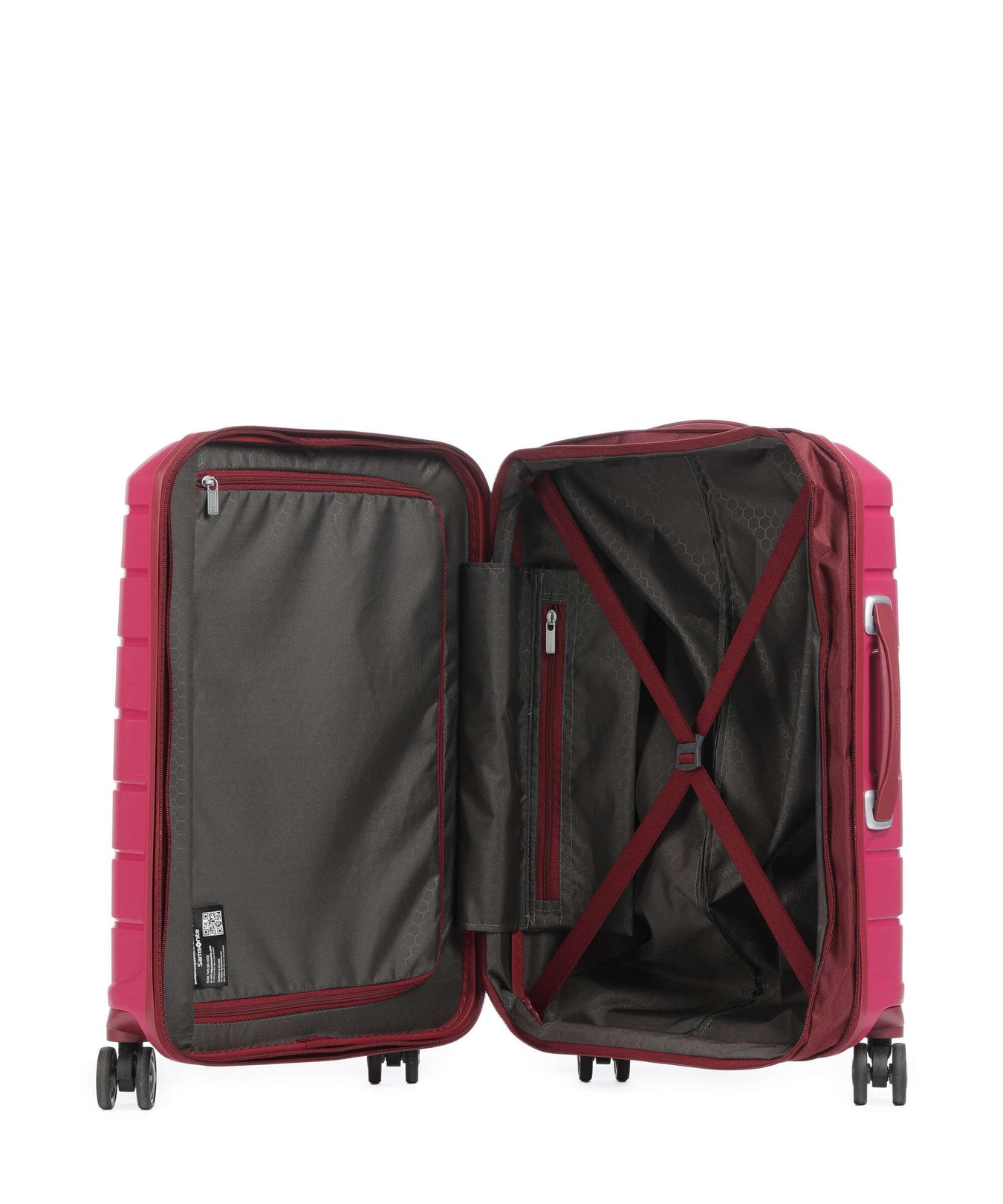 Samsonite Flux Exp Spinner (4 wheels) granita rot