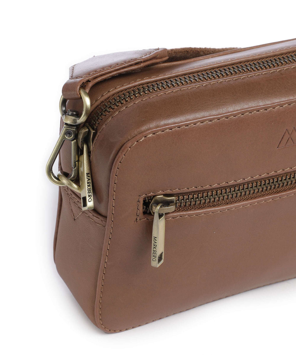 Markberg Elea Crossbody bag caramel/brown gold