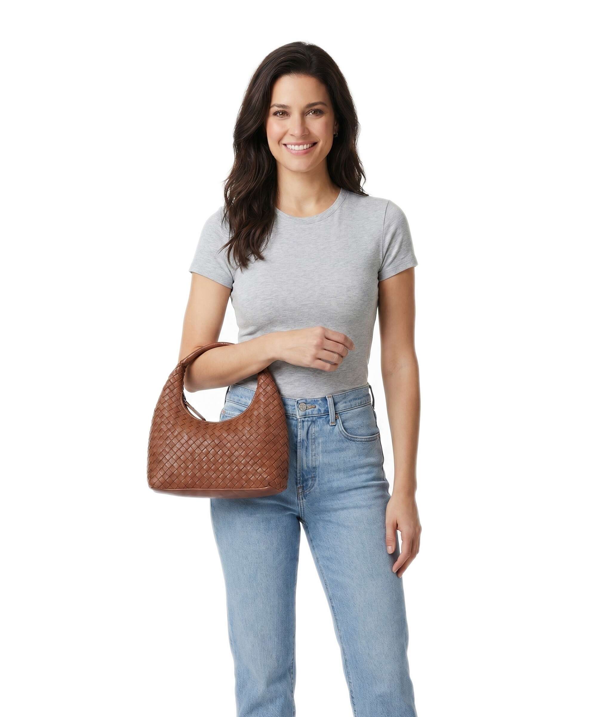 Markberg Hayma Hobo bag cognac