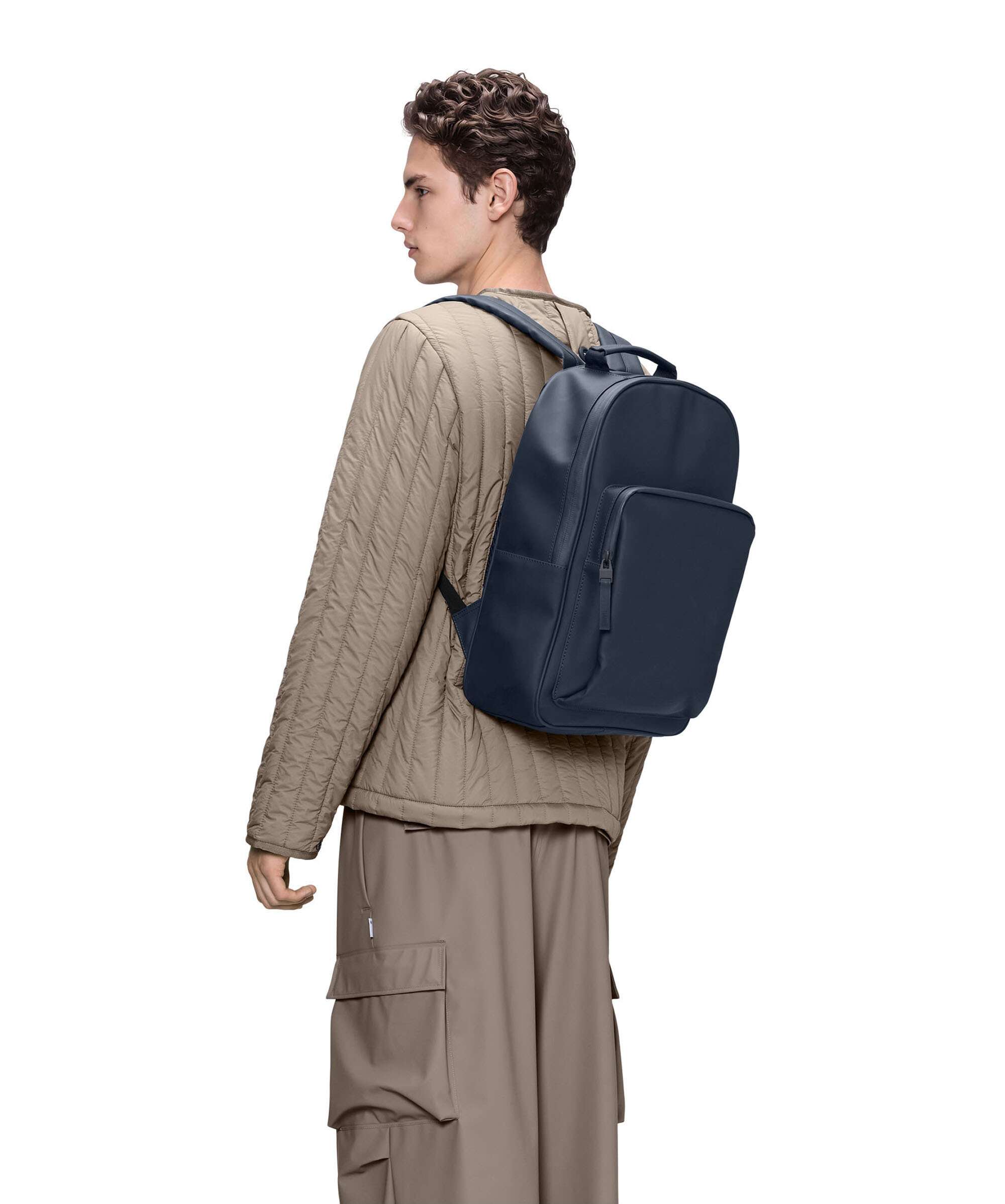 Rains Large Backpack navy