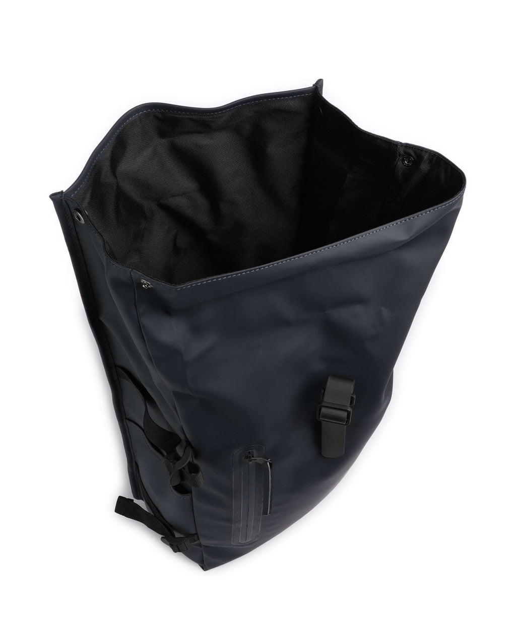 Rains Large Rolltop backpack navy