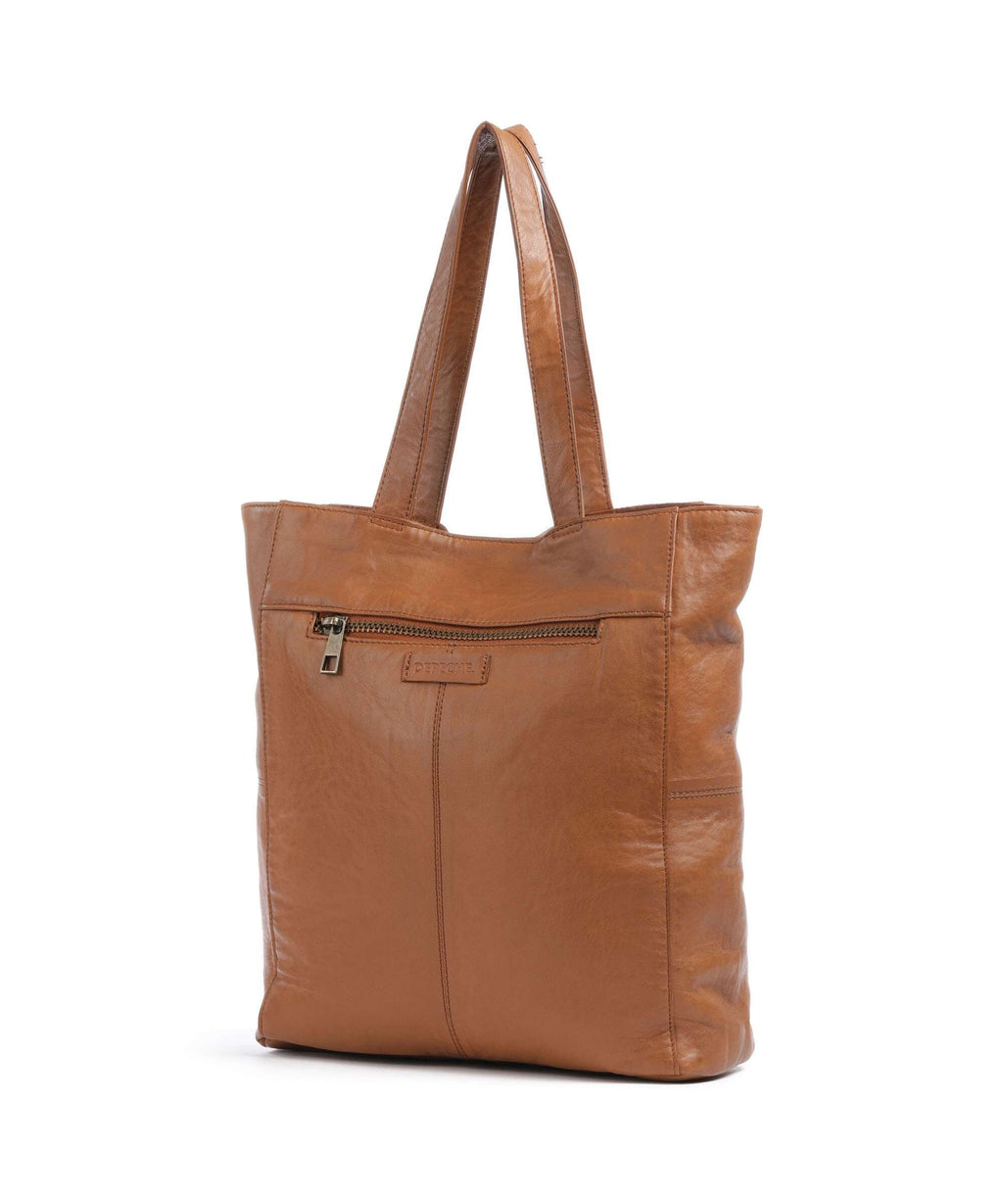 Depeche Power Field Utility Modern Tote bag cognac
