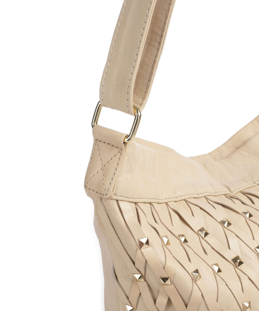 Depeche Sophistication Hobo bag vanilla