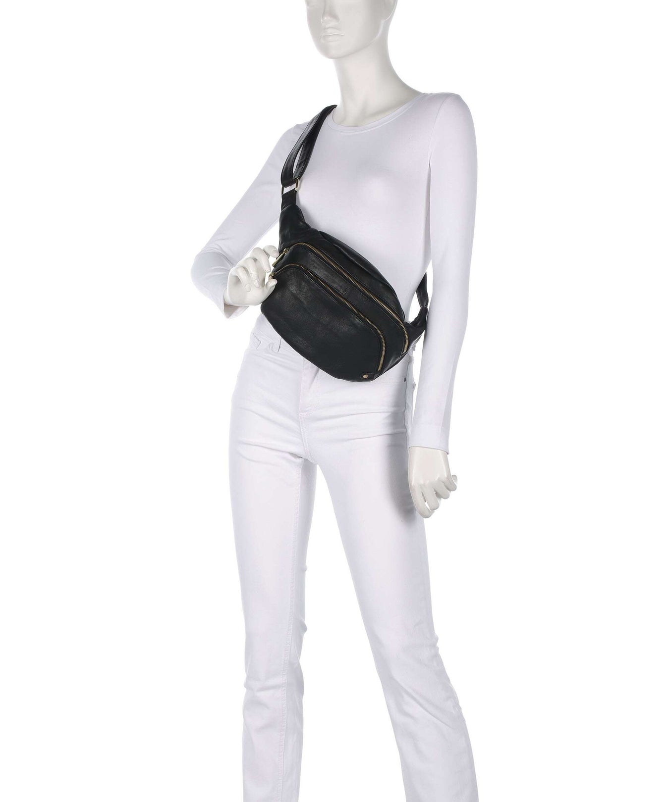 Depeche Golden Chic Fanny pack black