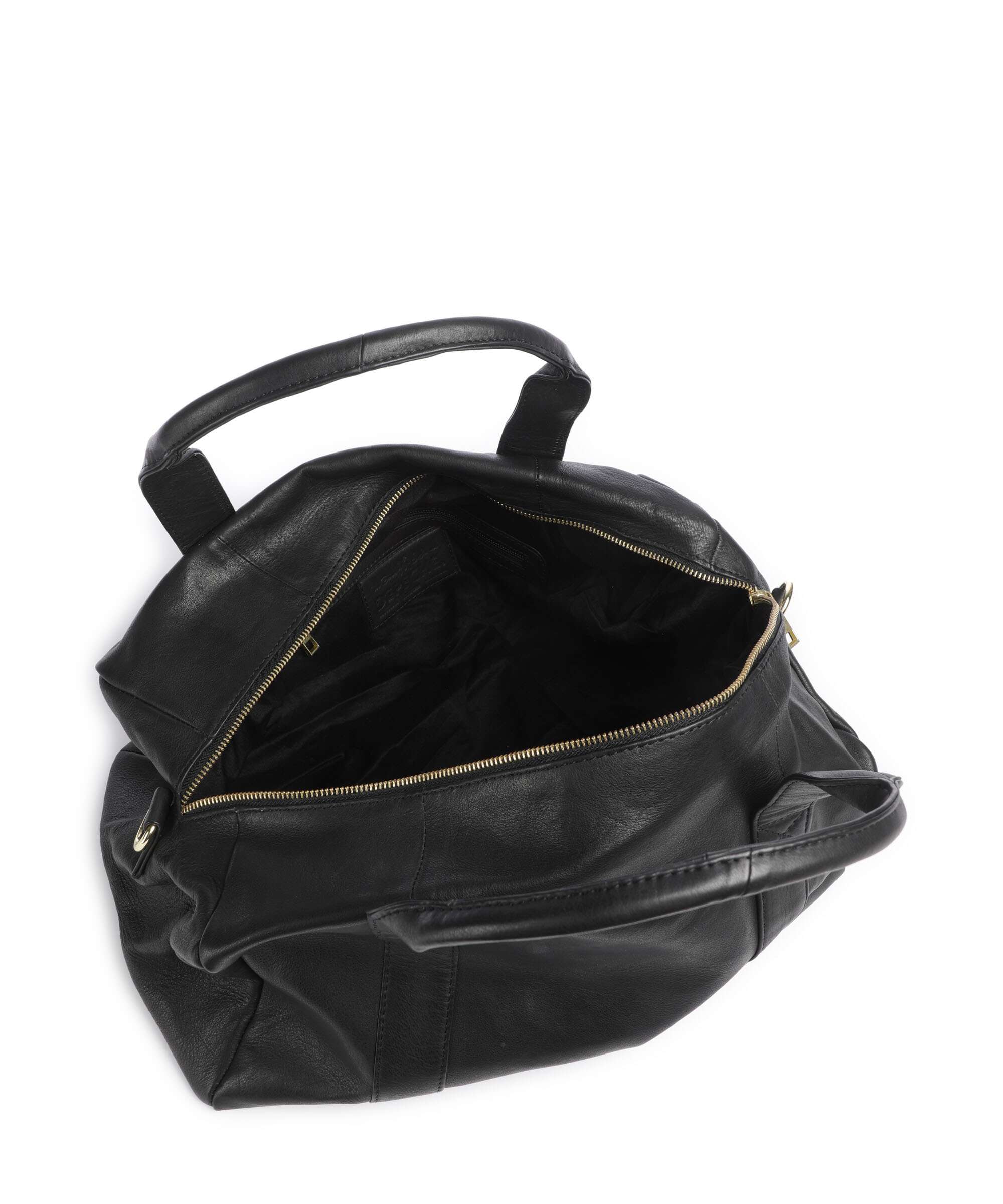 Depeche Golden Chic Weekend bag black