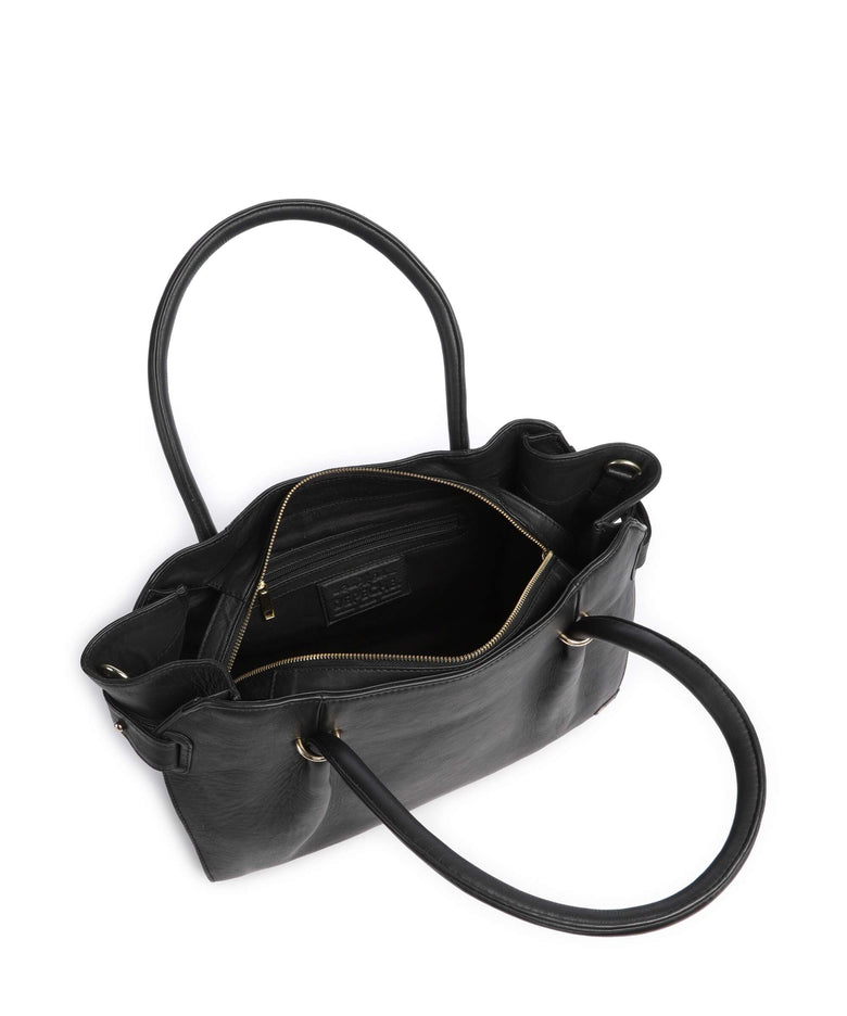 Depeche Golden Chic Tote bag black