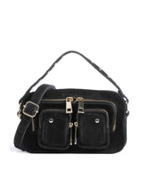 Núnoo Suede Helena Crossbody tas black
