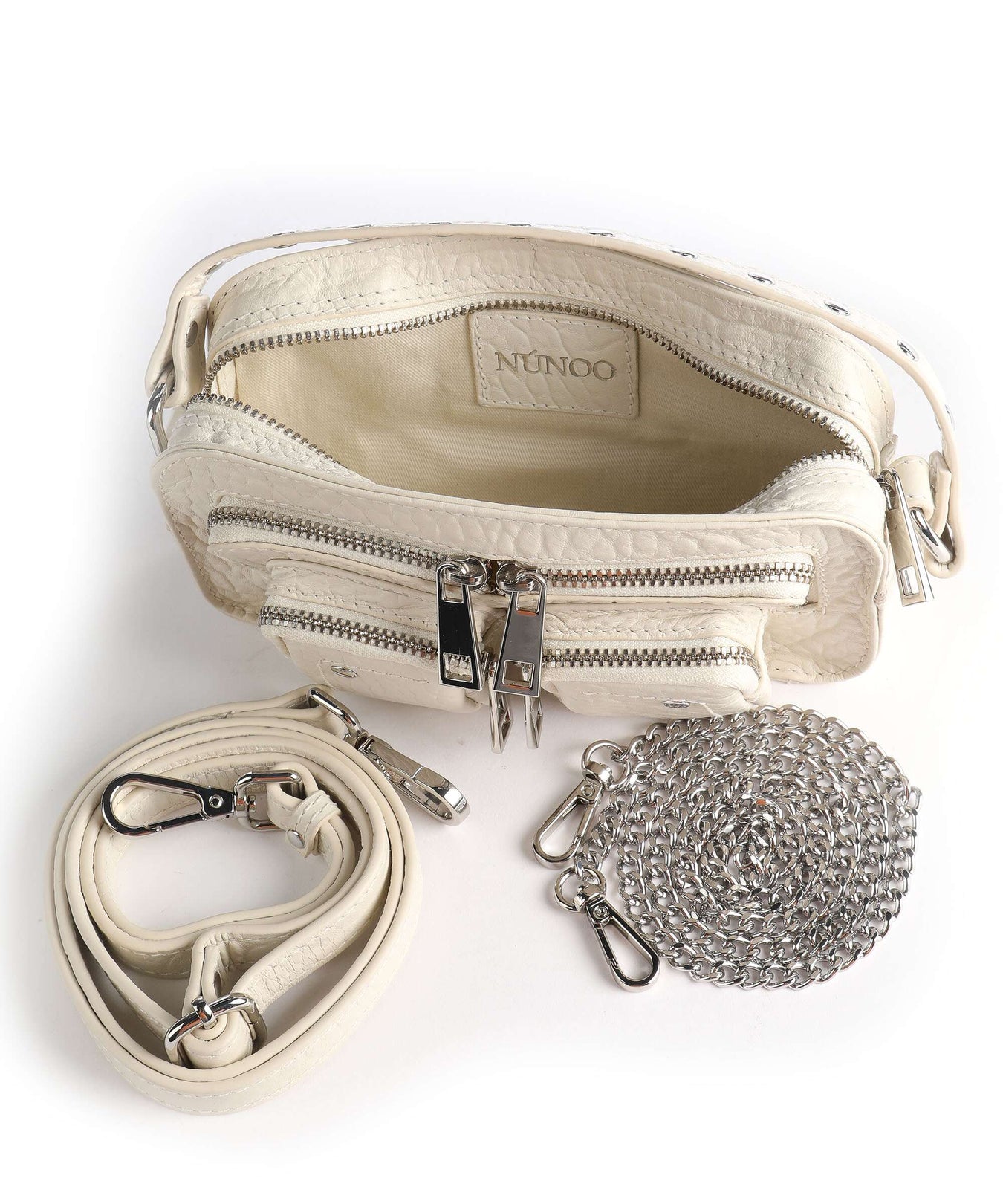 Núnoo New Zealand Helena Crossbody bag beige