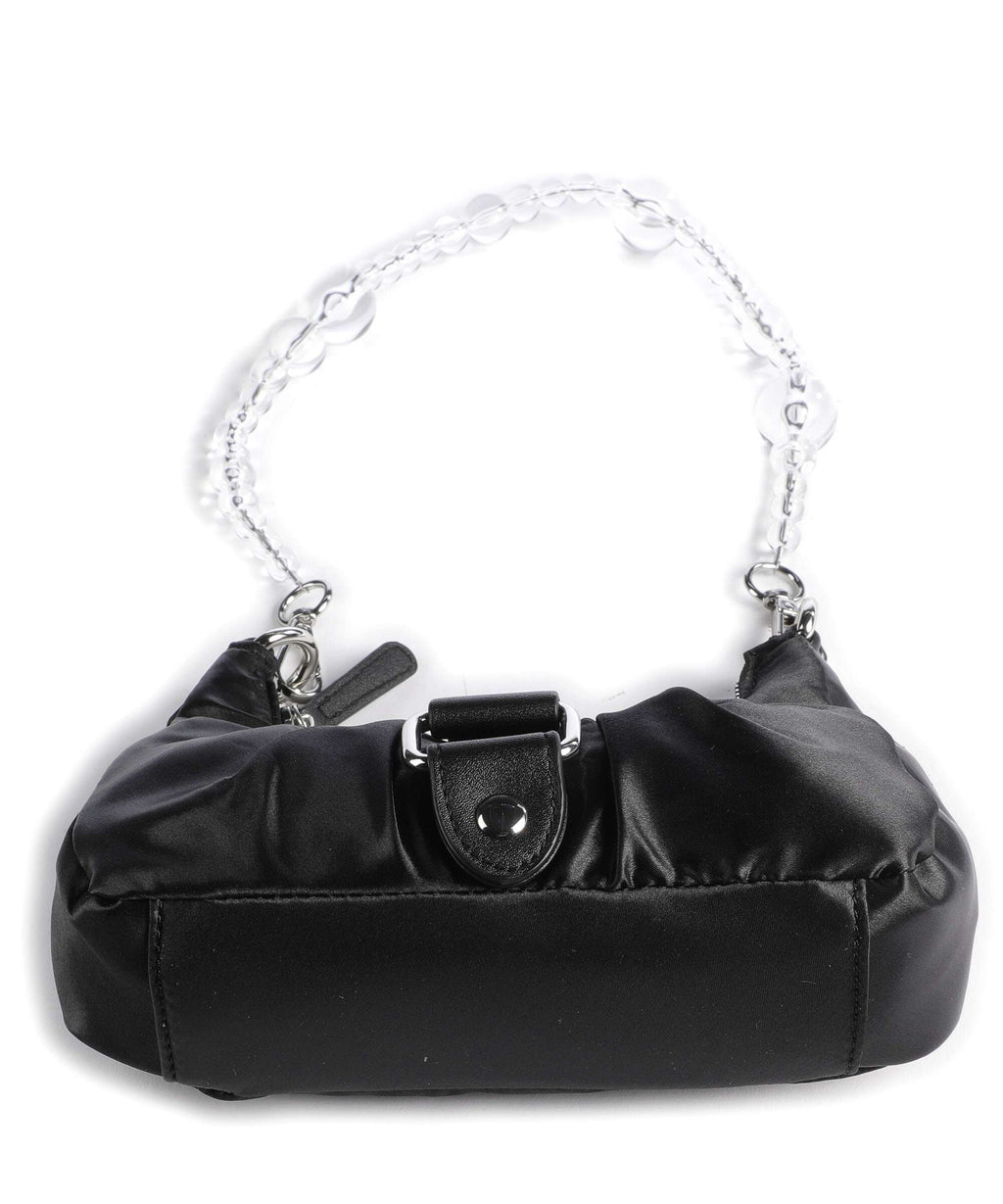 Núnoo Satin Flora Shoulder bag black
