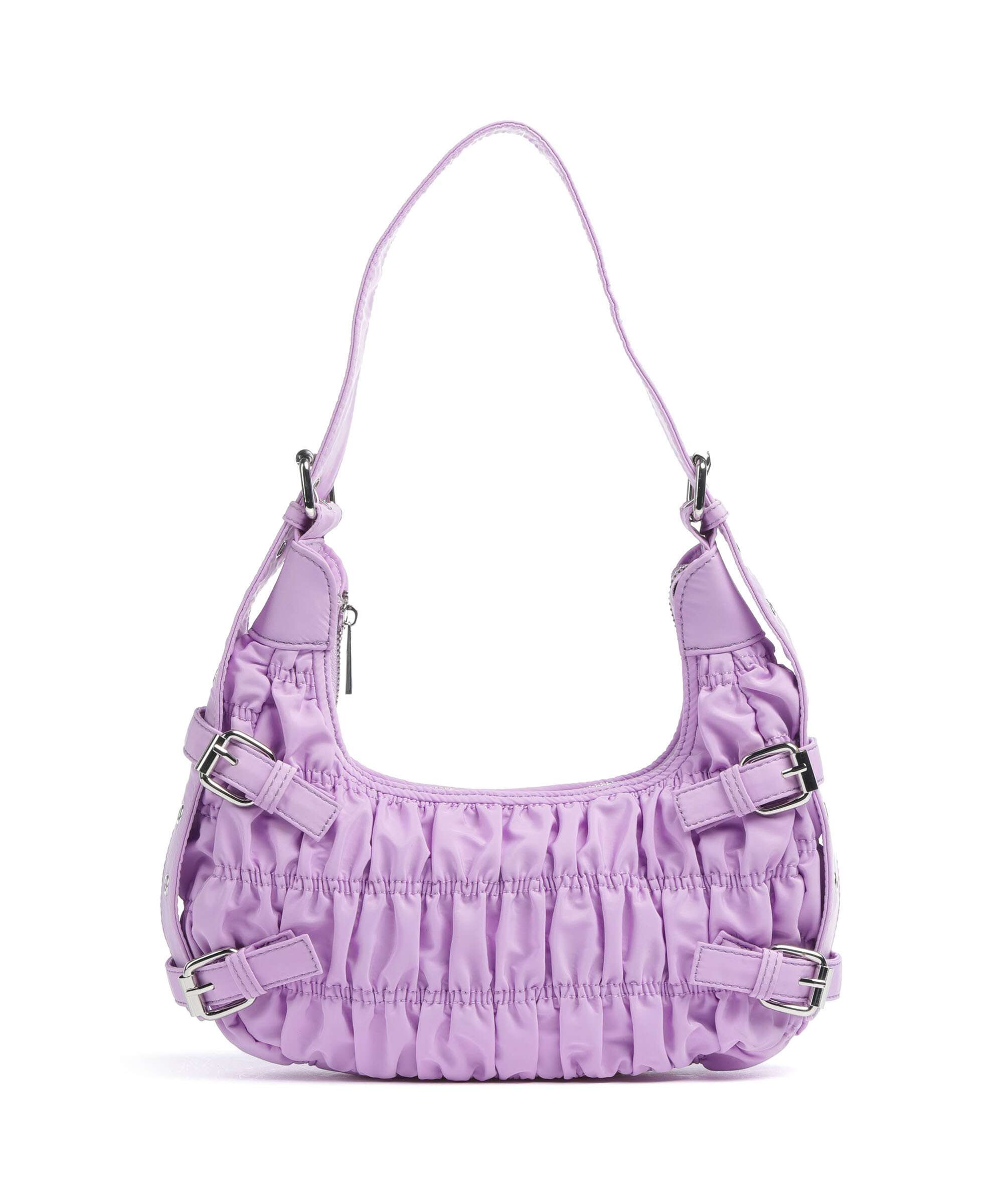 Núnoo Recycled Nylon Alaska Hobo bag purple