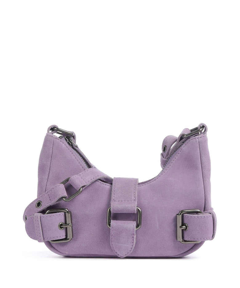 Núnoo Suede Palma Shoulder bag purple