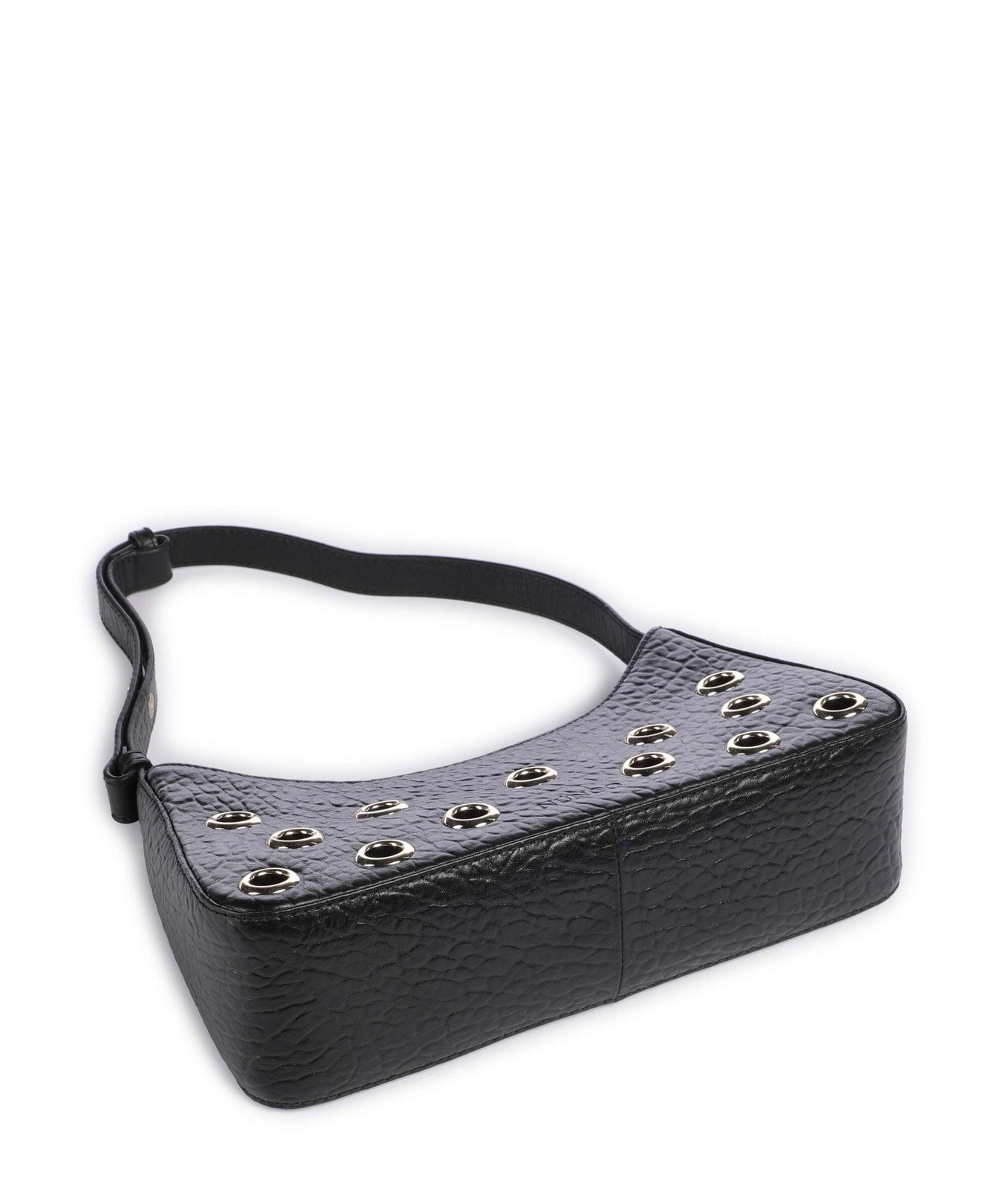 Núnoo New Zealand Apollo 2 Eyelet Shoulder bag black
