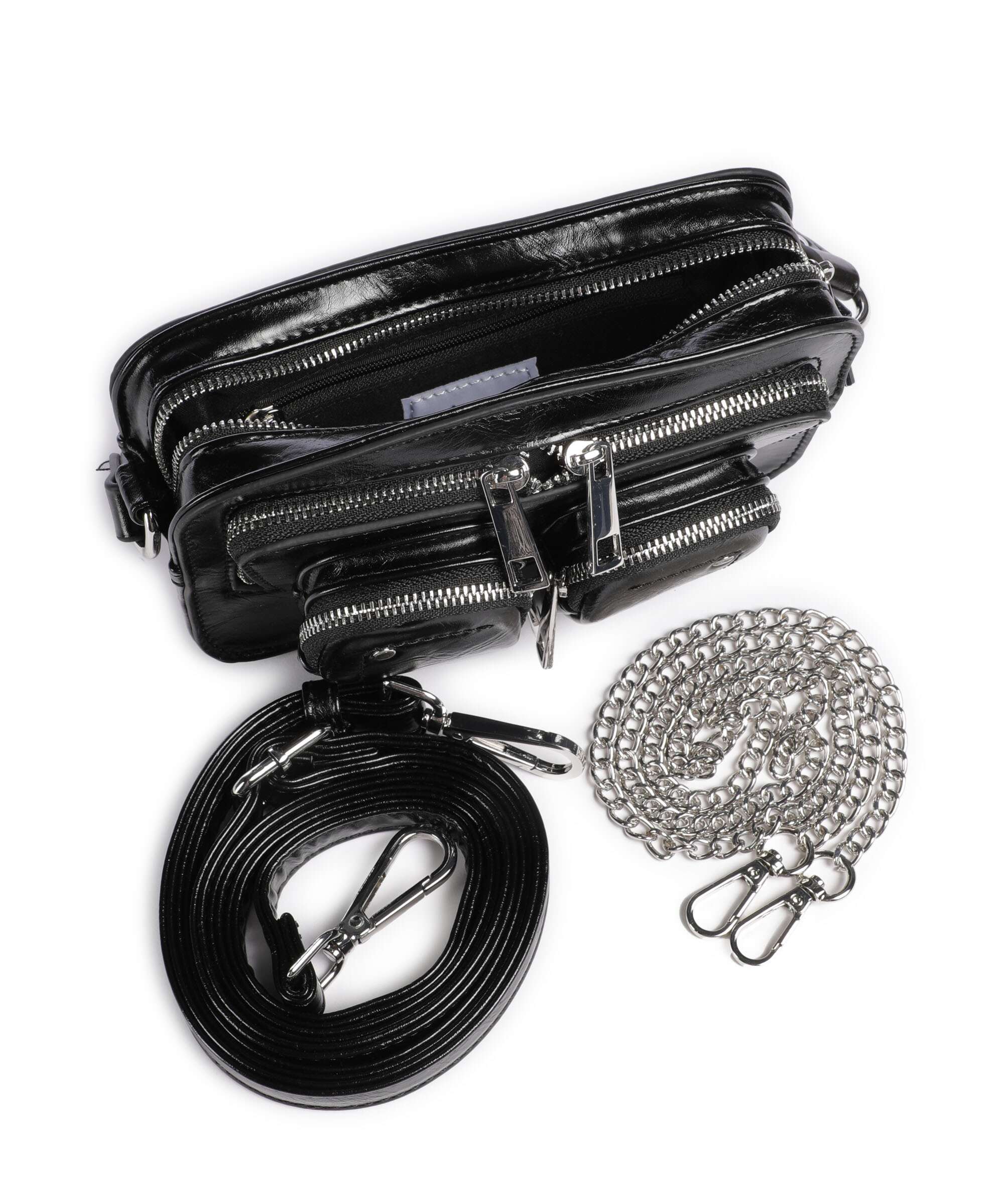 Núnoo Wrinkle Helena Crossbody bag black