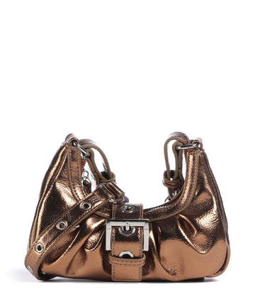 Núnoo Recycled Cool Palma Crossbody tas bronze
