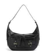 Núnoo New Zealand Stella Pocket Hobo tas black