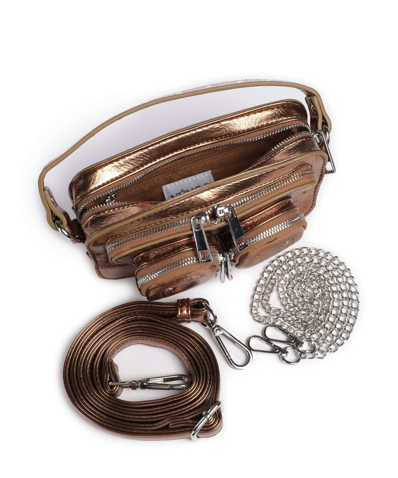 Núnoo Recycled Cool Helena Crossbody bag bronze