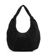 Núnoo Suede Gabi Hobo tas black