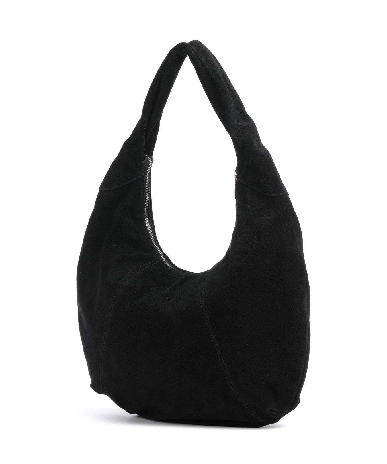 Núnoo Suede Gabi Hobo bag black