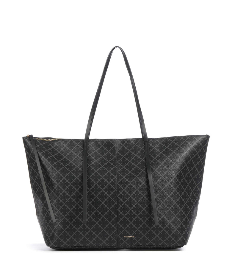 by Malene Birger Luze Tote bag charcoal